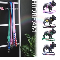 HiDREAM Rainbow Series Traction Rope Nylon High Quality Small Mid Sized Canine Cat Pooch Pet Rope