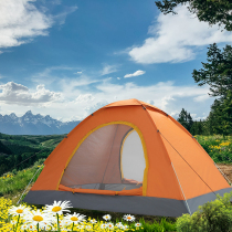  Firefly tent outdoor automatic 2 seconds speed open 2-3 people thickened rainproof sunscreen outing free beach