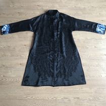 Cloud decoration totem 2021 original old satin silk satin peacock external windbreaker Ethnic wind womens coat