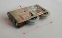  LPSK aluminum alloy doors and windows 878 steel shaft glass push-pull window pulley bearing stainless steel double pulley