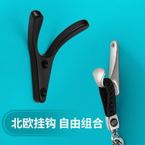 Creative Decoration Wall-mounted Hanger Hung Clothes Hook Wall Single Hook Nordic Genguan Living-room Wardrobe Clothing Hood Hook