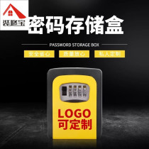 Temporary key box for decoration anti-theft door cat eye cryptobox zinc alloy support customization