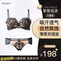 Micisty dense Fair Di Belle Lace with a small breasted bra lingerie female suit (Belle section)