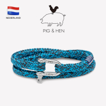 Holland pighen hand rope mens niche trendy brand bracelet trendy mens braided bracelet mens trendy brand hand rope mens simple