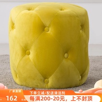 European shoe change round stool sofa pier home with minimal makeup dresser wearing shoe single person sofa footstool