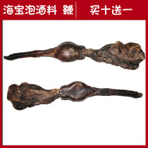 Beihai authentic Haibao soaking wine material Gou whip whole with testicles soup medicinal wine health nourishing dry goods 1 root
