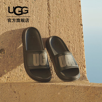 UGG2021 spring new mens sandals solid color logo casual couple beach sandals 1108042