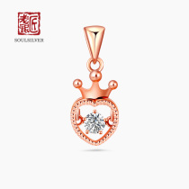 Old silversmiths beating heart pendant 18K gold pendant small crowddesign sensation K gold pendant sends girlfriends best friend gift