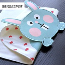Cute baby baby children pad back cotton kindergarten childrens sweat towel Cotton childrens wings antiperspirant towel