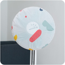 Electric fan dust cover floor type full bag vertical round cloth art anti-clamp hand universal cute and environmentally friendly waterproof sleeve