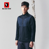 BLACKYAK Bureyak Mens Outdoor Warm T-shirt Mountaineering Fitness Sport Long Sleeve Stretch FZM313