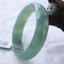 Xiaoliangzi jade natural Myanmar a goods through the moist section ice waxy seed water oil turquoise bracelet women with certificate