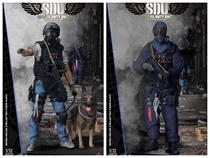 SoldierStory SSM-002 003 1 12 Hong Kong SDU Flying Tigers Ranger K9 players