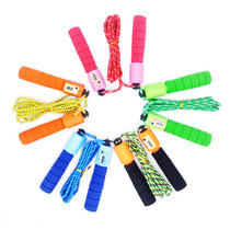 Straight for counting jump rope cotton rope skipping rope teaching with jump rope can be mixed in large range from excellent