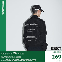 MANUFACTURE BY ATTEMPT Nylon coach jacket (discount items are not changed)