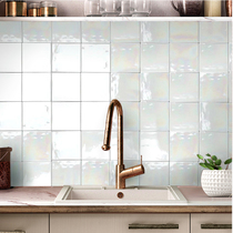 Magic Feathers Nordic bathroom toilet tile ins Net red kitchen illusion handmade small square tiles