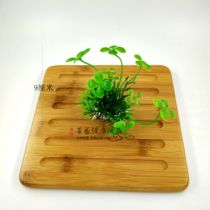 Hotel Banquet Hem Tray Decorated with flower and grass Spurs Mood Surrounding the restaurant Vegetable Pint Creative Sushi Parquet