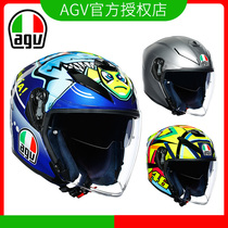 Italy AGV K5 JET autumn double lens half helmet motorcycle helmet male helmet motorcycle breathable four seasons