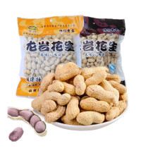 Fujian specialty Xintian Longyan peanut garlic spiced crisp with Shell nut New Year snack 408g