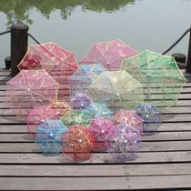 Childrens mini umbrella toy decoration super small umbrella Photography props Lace dance craft umbrella Embroidery umbrella