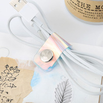Portable wire Winder data cable storage buckle mobile phone data cable storage wire universal headset twister