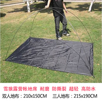 Mountain flute outdoor camping moisture-proof cloth Picnic moisture-proof mat Hiking camp cold Mountain 2 two three four tent mats