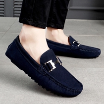 Bean Bean Shoes Men 2022 New Korean version Trend shoes Inren 100 lap casual shoes One foot pedal sloth shoes mens shoes