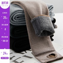 Goat City Story Plus Suede Beats Bottom Pants Woman Inner Hitch Winter 2022 New Design Sensation Thickened Outside Wearing Autumn Pants