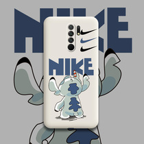 Small Monster Red Rice 9 Cell Phone Shell Liquid Silicone Anti-Fall redmi9 Softshell Full Package Lens Men And Women New Suitable For Personality Creativity Ultra Slim Cartoon Network Red Ins Wind Couple Tide Card Limited Edition