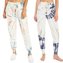 Beauty Code Lady Zzal Dye Jogging Style Hairy Circles Casual Pants Sports Pants Leather Pants Tightness Waist