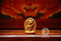 萨 Sakya Light helps you build Buddha Statues 陶 Ceramic lion-faced empty-headed mother rubs good karma mud 02-092