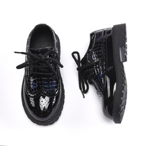 inmyopinion 2019 Childrens school performance shoes Stage performance shoes Boys catwalk host shiny shoes