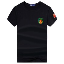 New Chinese Special Forces T-shirt short sleeve round neck half sleeve training T-shirt National Flag military fans military uniform mens vest body shirt