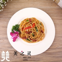 New custom simulation black pepper beef tenderloin pasta food food model fake dish sample photography props Window display