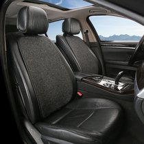 Cotton linen car cushion waist cushion four seasons universal fabric breathable car seat waist support back cushion