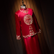 Mens Show Wont take 2022 new Chinese wedding gown Chinese Wind New Lang Costume Embroidery Show and Suit Mens Clothing