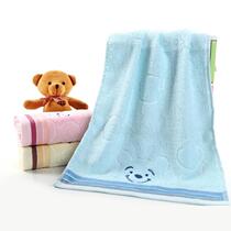 1 pcs cotton hand towel 33*74cm cute soft child bath towel c