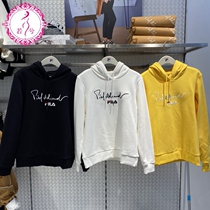 FILA fleece womens 2021 spring new womens sports fashion casual hooded sweater F11W118232