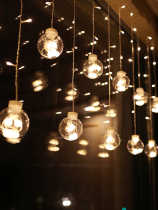 LED colored lights flashing lights string lights starry bedroom net red lights room decoration lights star lights curtain lights