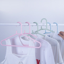 Non-slip multi-function new environmentally friendly plastic drying rack household windproof hanger adult clothing support