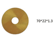 Cutting sheet Diamond horizontal machine tool with diamond key machine 100E special double-sided titanium plating 70*22*1 3