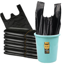 Black Garbage Bag Thickened Medium-sized Handheld Bag Disposable Plastic Bag Kitchen