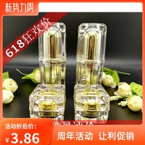 Han Style Semi Permanent Pigment Bottle Cosmetics Split Bottle Cream Bottle Small Sample Empty Bottle Tattox Embroidered Color Empty Bottle