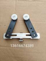 Accessories new 1 anti-tooth screw hair rod roller station fixed taper wheel screen printer bracket wheel discount