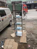 Stainless Steel Shelf Custom Processing Kitchen Shelving Toilet Corner Rack Washing Machine Base 