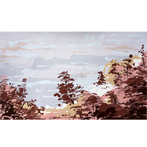 Tong Derecorded Cloud Sea Living room Bedroom Decoration Painting Collection Pure Hand Plotter