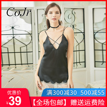 Cojr Sexy lingerie Large size small chest can be worn on the female show bed uniform temptation passion clothes Night dress suit