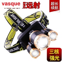 2021 new night fishing headlight strong light rechargeable super bright led head-mounted outdoor long-range shooter flashlight