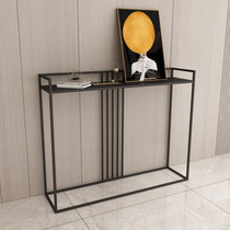 Nordic Light Extravaganza Shelves New Chinese Genguan Table Minimalist Modern Veranda Leaning Against Wall Narrow Side Bar Case End View Terrace