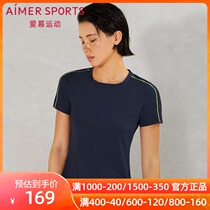 Love Sports 20 Autumn Winter New Marathon III Slim Comfortable Running Short Sleeve T-Shirt Women AS143K91